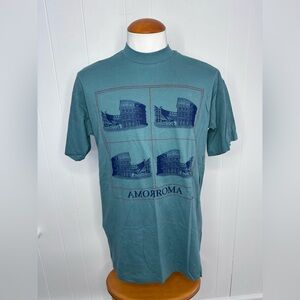 NEW Vintage 90s Screen Stars T Shirt - Roma Colosseum Architecture